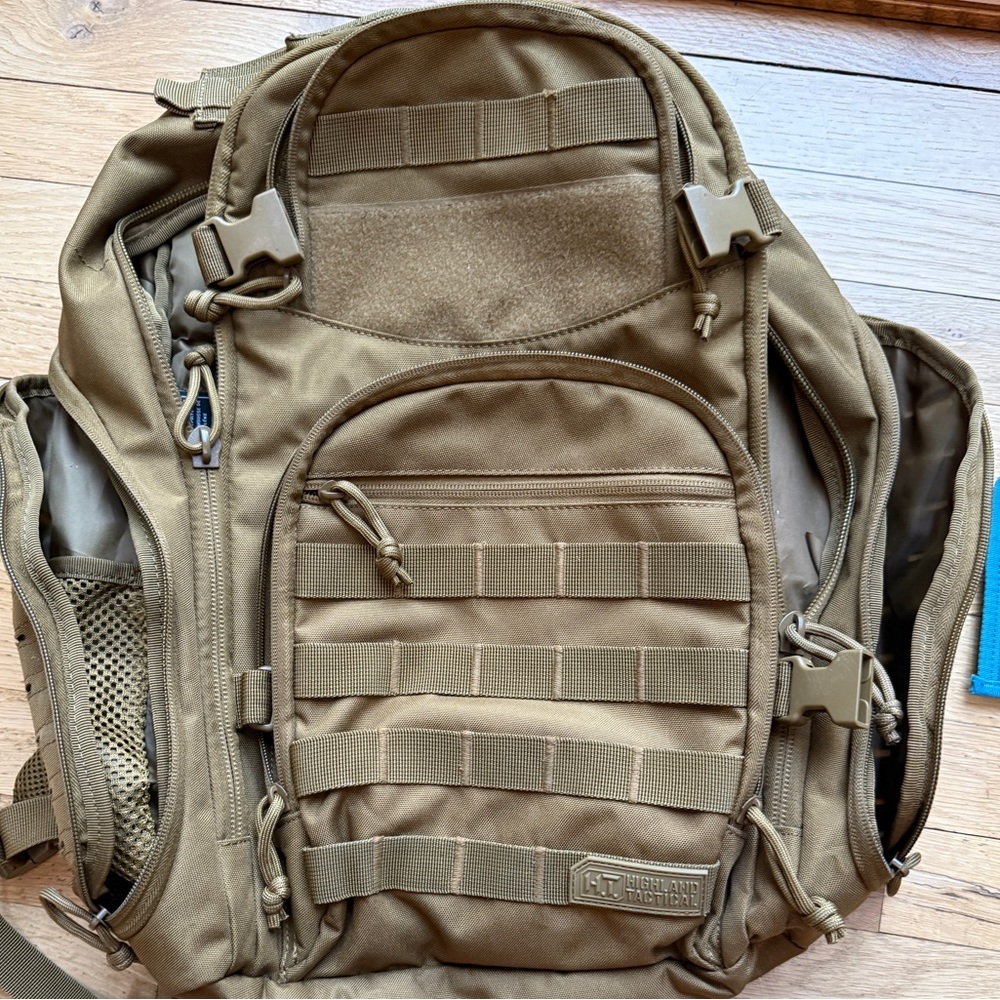 Highland tactile backpack
